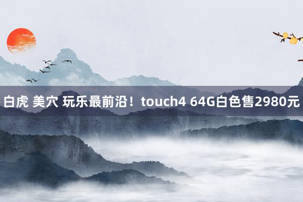 白虎 美穴 玩乐最前沿！touch4 64G白色售2980元